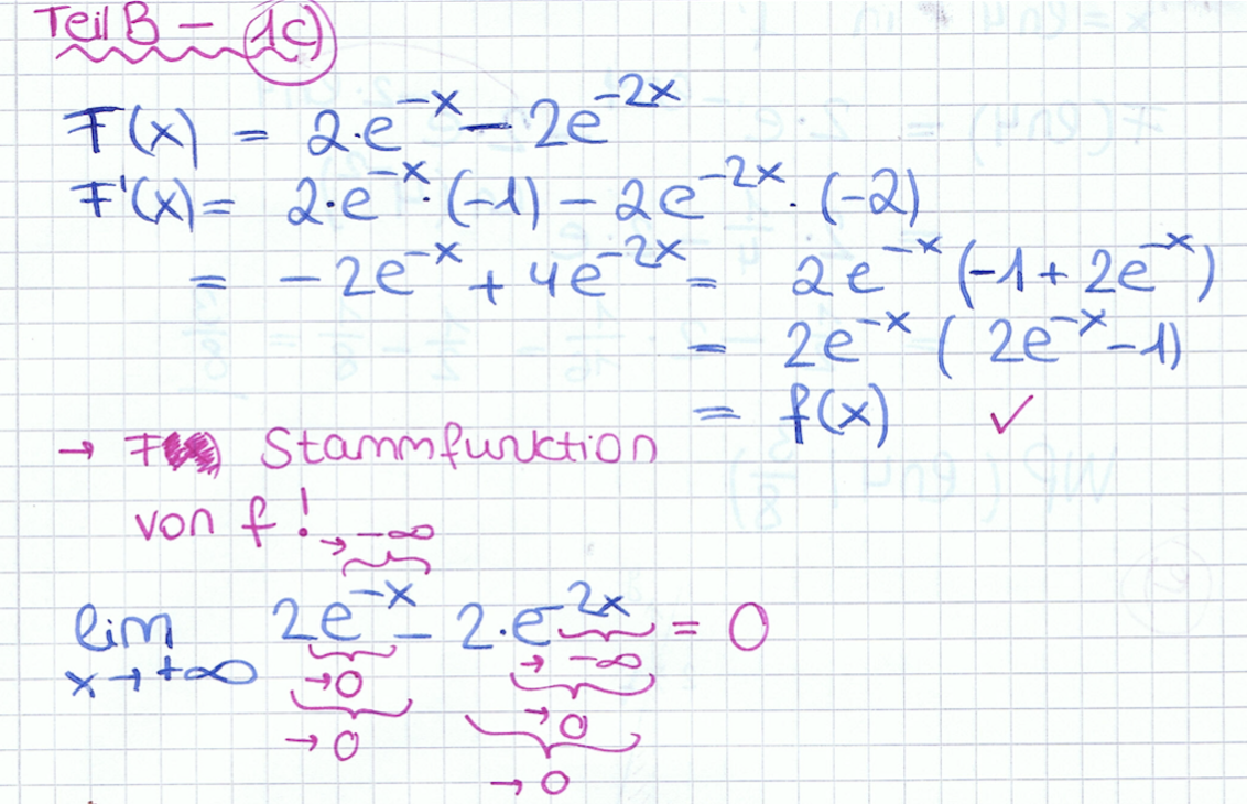 Abitur Mathematik/Abi 2017 Analysis II Teil B – RMG-Wiki