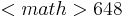 <math>{6}{48}