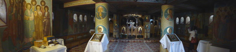 Kloster, Malerei, Barsan, Rumänien