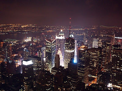 Vista aérea de Times Square desde el Empire State Building.jpg