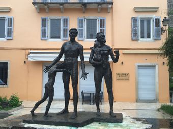 Korfu Denkmal Deportierte Juden.JPG