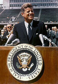 John F. Kennedy speaks at Rice University.jpg
