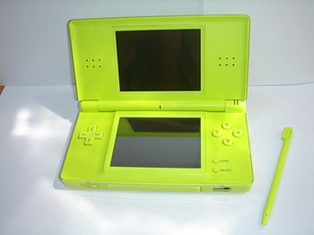 Nitendo DS Lite Verte.JPG