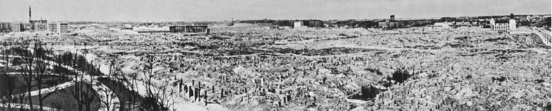 Warsaw Ghetto destroyed by Germans, 1945.jpg