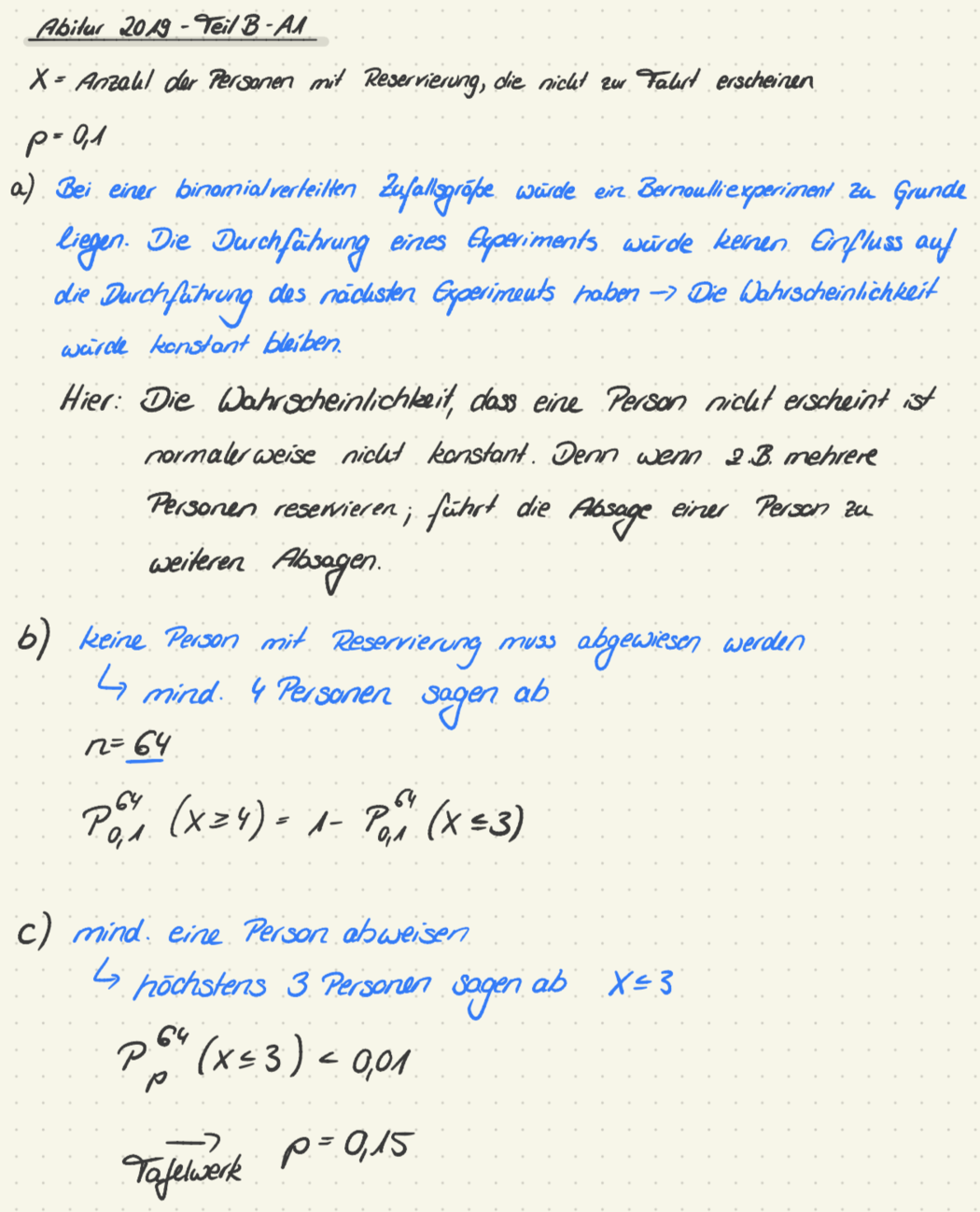 Q12 Mathematik/Lösungen Abituraufgaben Binomialverteilung – RMG-Wiki