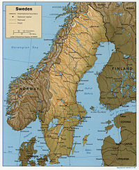 Map of Sweden, CIA, 1996.jpg